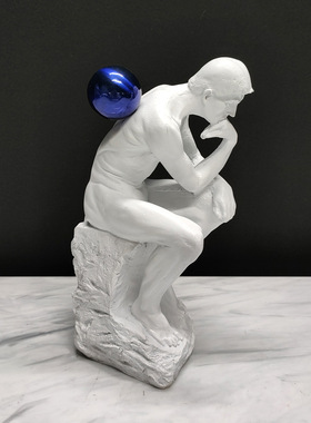 维纳斯抽象雕塑思考者人物艺术品售楼处酒店会所样板房玄关雕塑