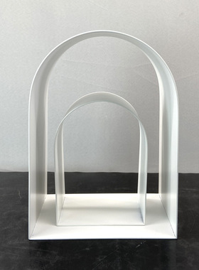 几何金属拱形门型摆件现代简约欧式北欧样板房售楼处软装饰品摆设