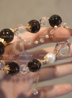 独特高级感简约编织招财手链女