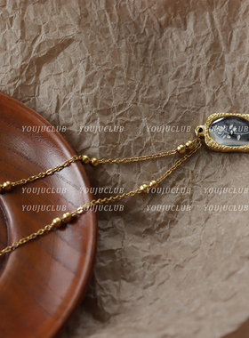 轻奢法式高级感温柔小众项链