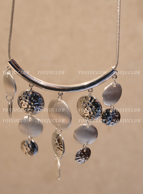 个性苗族复古百搭新中式颈链