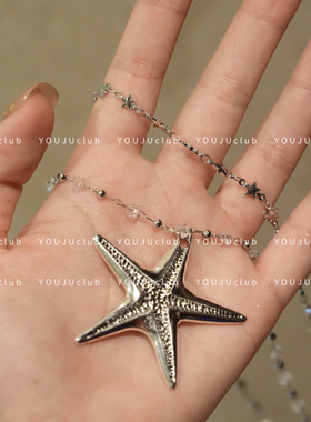 YOUJUclub-银色海星~极简风小众