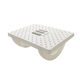 Office desk footstool anti-warping leg pedal