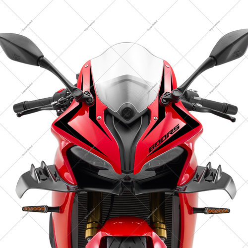 适用于钱江赛600RS车头车身拉花贴改装配件装饰贴纸涂装防水贴膜 - 图3