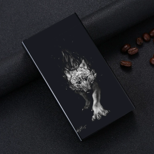 Мужской креативный ультратонкий портативный металлический водонепроницаемый портсигар, делается под заказ