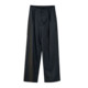 Gray high-waist pleated trousers, wide-leg casual pants, loose pants, women's autumn new style, versatile, slimming suit pants for commuting
