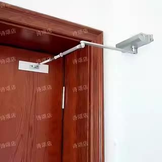 侧装90度闭门器免打孔隐形门暗藏闭门器重型门内外开缓冲器 - 图2