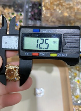 强保色包金镶钻KT猫隔珠手工diy水晶饰品手链Kitty通孔串珠配件