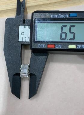 包金保色镶锆石大孔隔珠手链
