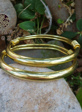 紫铜大人伸缩推拉包邮手镯