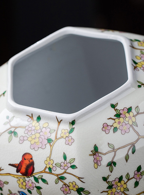 景德镇陶瓷花瓶客厅中式装饰品