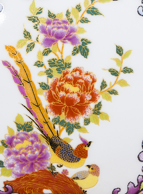 景德镇新中式风陶瓷珐琅彩摆件