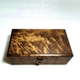 Jewelry box gloomy golden silk nanmu mortise and tenon structure with lock