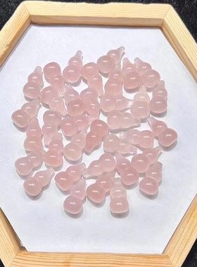 新款其他粉晶转运保平安葫芦吊坠