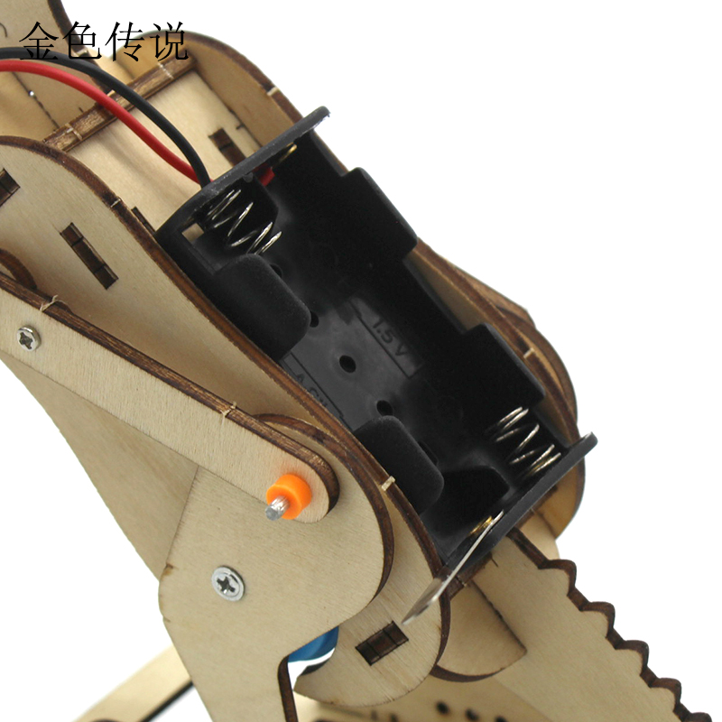 手工拼装霸王龙电动模型玩具恐龙科技小制作DIY腕龙小发明材料包 - 图2