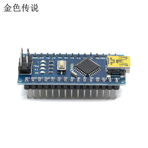 ATmega168P开发板（简版）CH340改进版兼容 Nano V3 ATME创客电路-图2