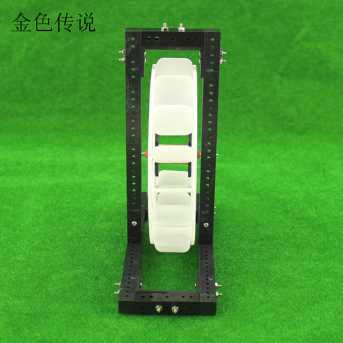 亚克力水车模型 手工DIY旋转水车模型玩具学生科技小发明拼装制作 - 图1