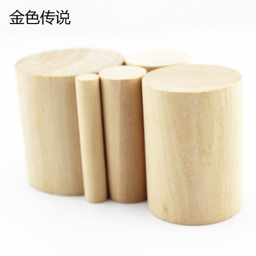 松木圆柱 圆木柱子 小圆木柱 实木防腐装饰 圆木棒模型材料DIY - 图3