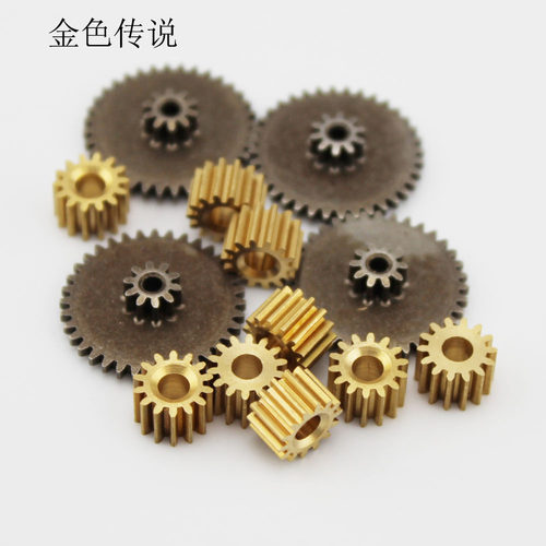 金属齿轮 铁齿轮 主轴齿轮 铜齿轮 齿轮齿条0.5模数 多种规格现货 - 图2