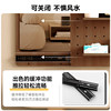 Solid wood hole board storage rack dressing mirror hidden full-length mirror entry entrance mirror can be closed sliding fitting mirror