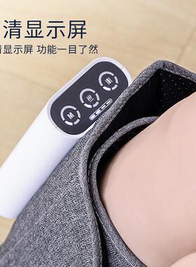 日韩爆款小腿脚部按摩器气囊加热脚腿部震动便携式按摩仪