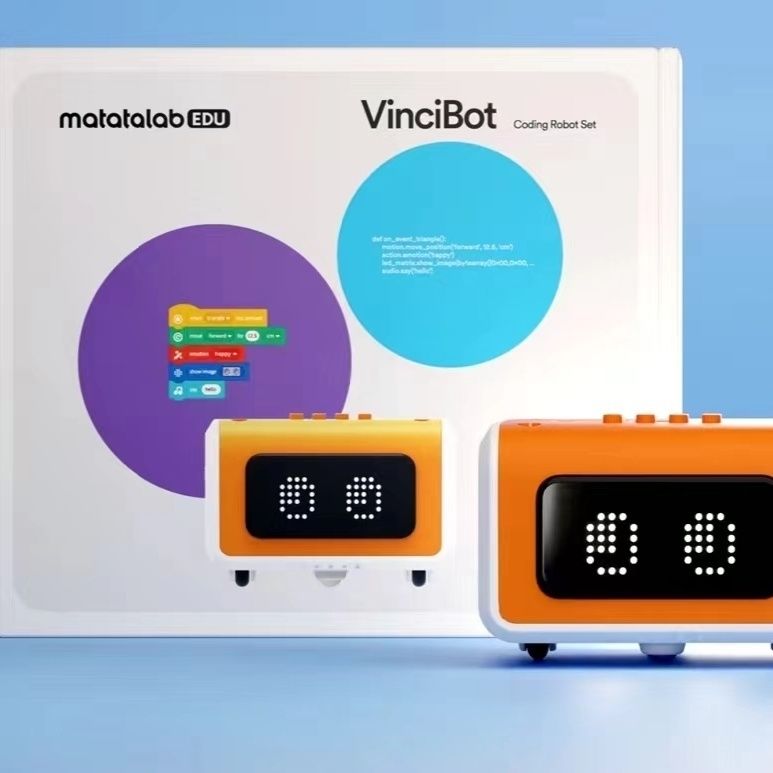 Matatalab玛塔Vincibot万奇机器人图形化编程智能机器人 - 图0