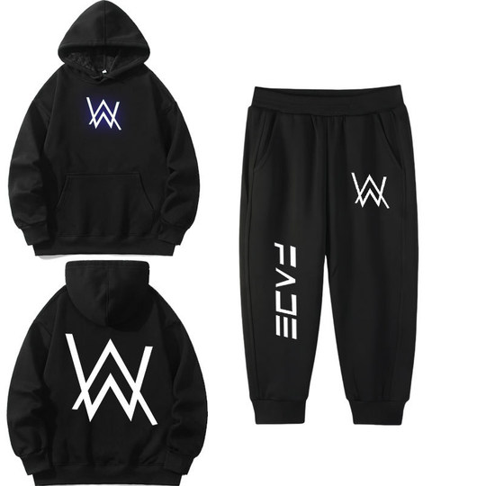 嘉豪同款战衣卫衣上衣少年感外套套装搞怪风服装儿童裤子成人衣服