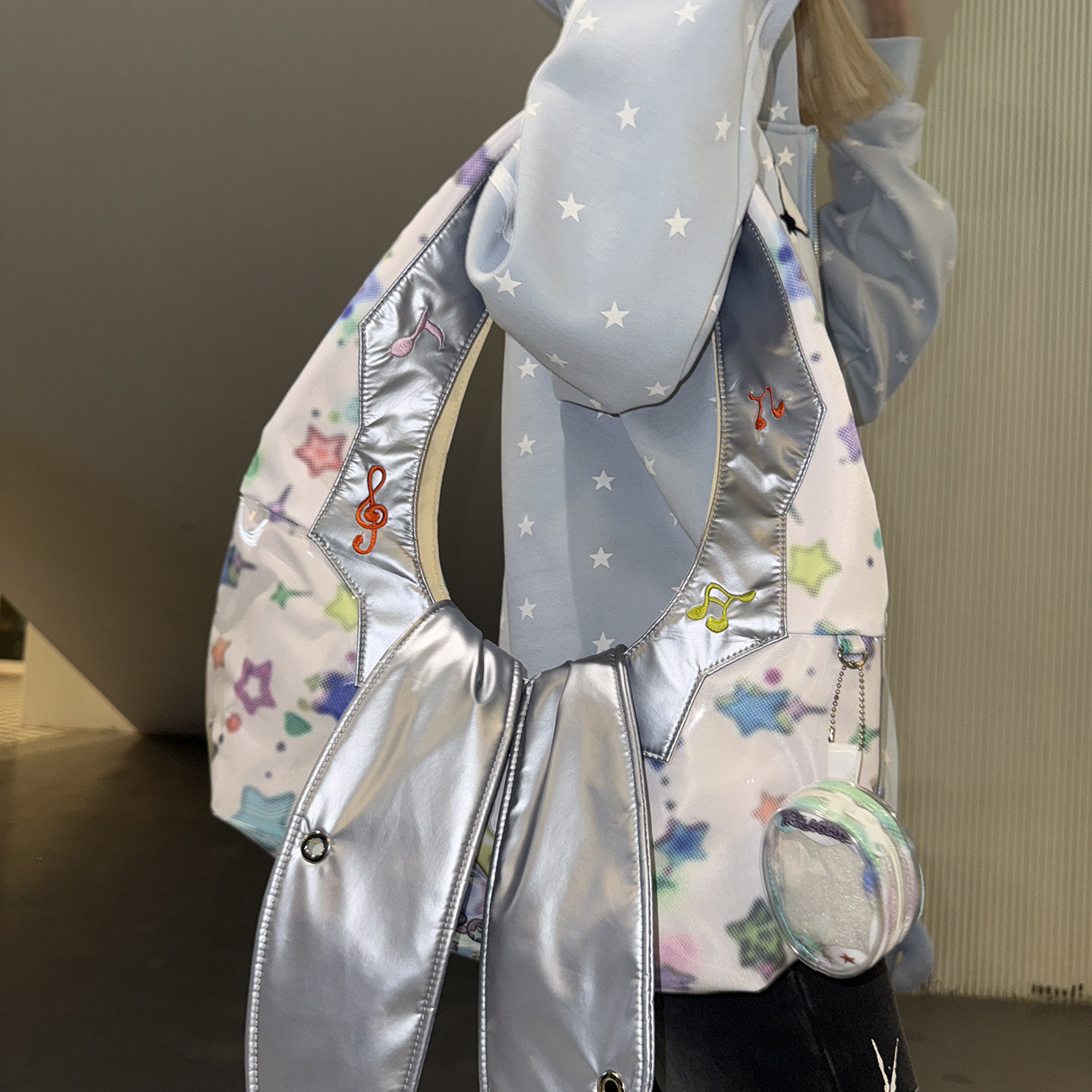 梁拌泡菜电子兔宠包单肩包潮流休闲原创设计百搭可爱风挎包兔包,淘宝优惠券,粉丝福利购,淘宝优惠卷