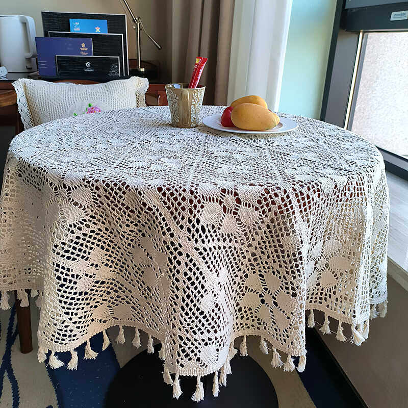 定制米色纯棉桌布正方形圆形餐桌茶几斗柜盖巾台布家居布艺家居,淘宝优惠券,粉丝福利购,淘宝优惠卷