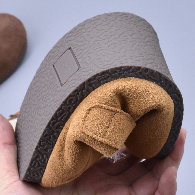 瑕疵处理~秋冬保暖牛皮勃肯鞋真皮舒适休闲经典包头羊毛牛筋软底,淘宝优惠券,粉丝福利购,淘宝优惠卷