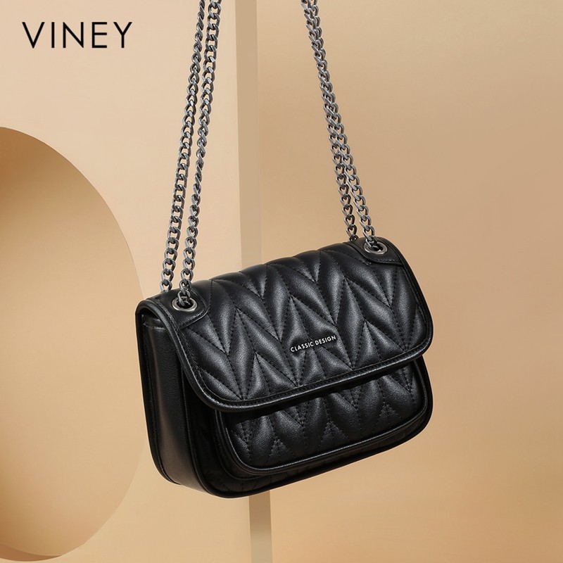 Viney包包女士网红新款女包斜挎包链条包小香风真皮腋下包流浪包,淘宝优惠券,粉丝福利购,淘宝优惠卷
