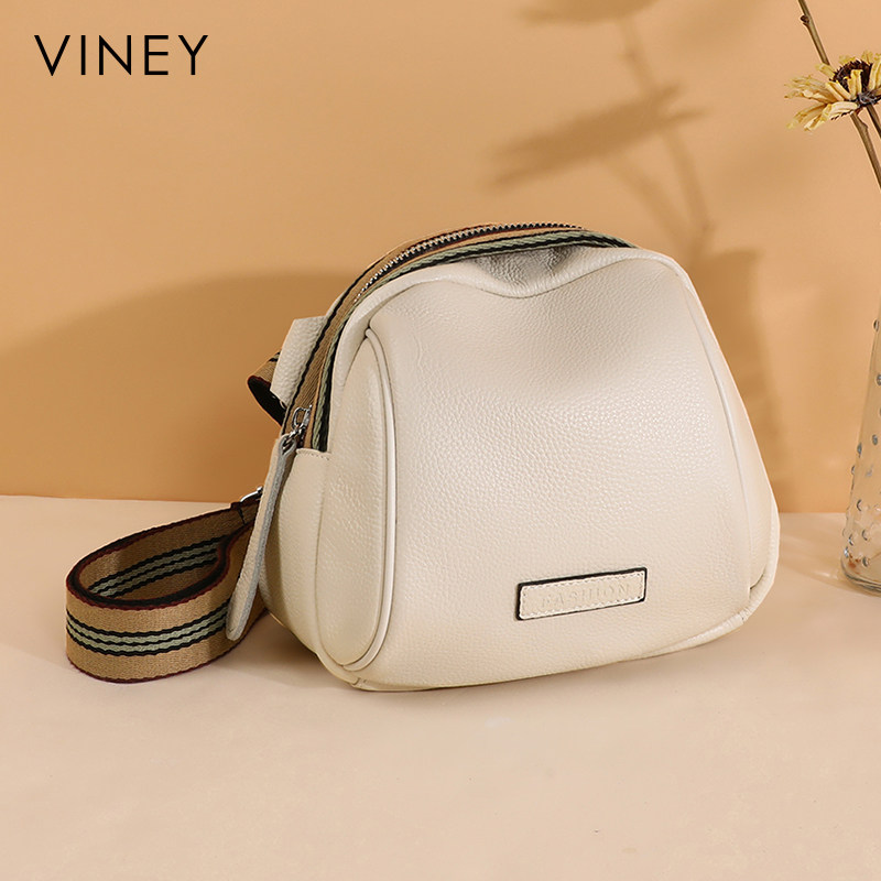 Viney贝壳包包2026新款女包斜挎包胸包夏真皮腰包爆款2023单肩包,淘宝优惠券,粉丝福利购,淘宝优惠卷