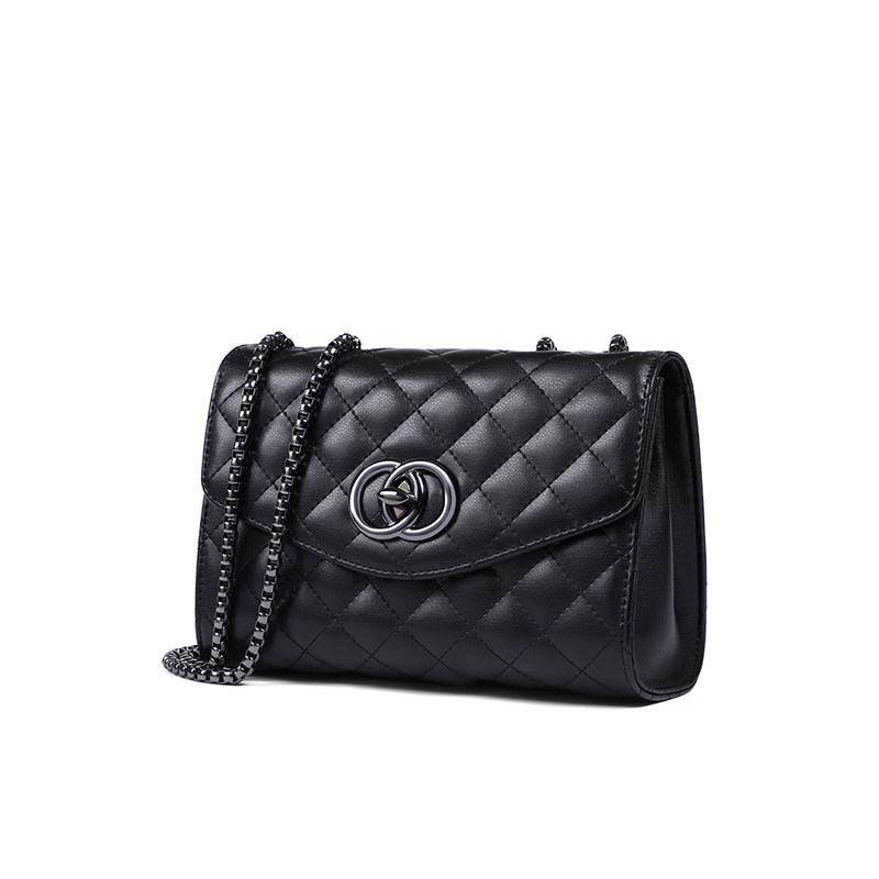 Viney包包女2026新款斜挎包女包百搭高级质感小众单肩菱格链条包,淘宝优惠券,粉丝福利购,淘宝优惠卷