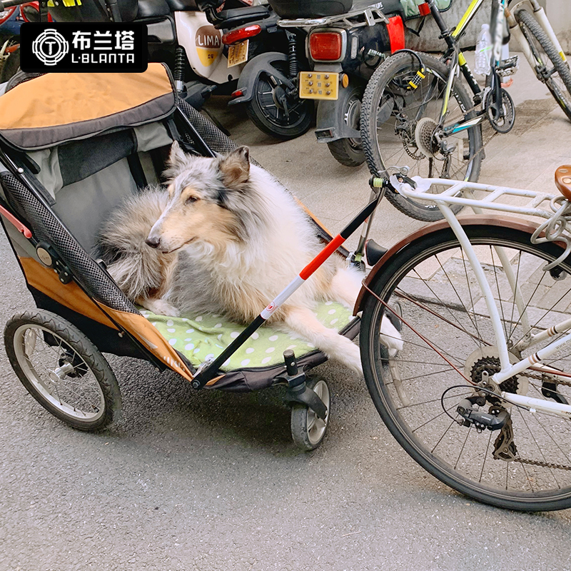 布兰塔电动车连接器露营车连接件营地车后挂式牵引摆摊拖挂连接杆 - 图2