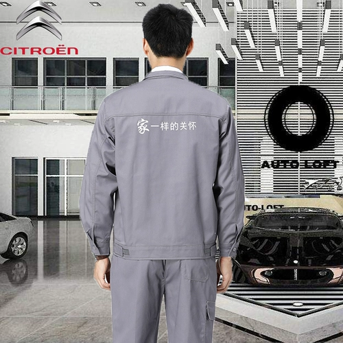 Новый Dongfeng Citroen с длинными рукавами набор рабочей одежды Auto 4S Магазина послепродажных рабочую одежду для весенней и осенней