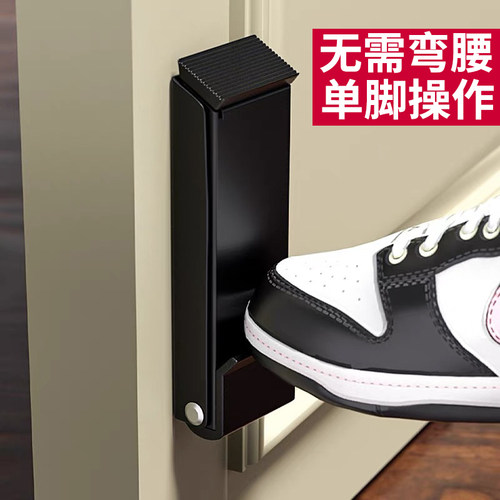 免打孔阻门器防撞堵门新款门塞神器顶门防风门吸随意停门阻门挡顶 - 图1
