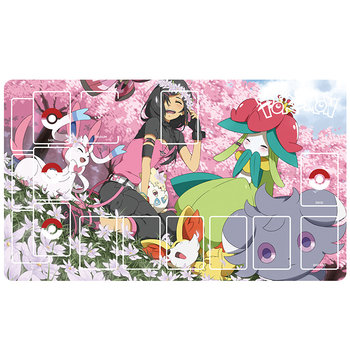 Pokémon battle mat PTCG card mat battle mat mat battle mat card mat battle plate ຜູ້ນດຽວເກມຕາຕະລາງ mat Pikachu mat