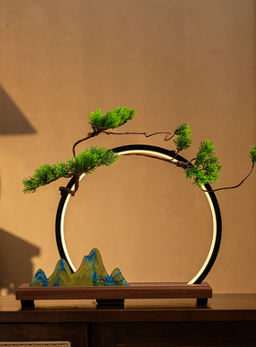 千里江山透光LED白酒品鉴灯圈