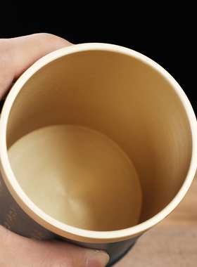 黄铜笔筒办公室桌面摆件五牛创意