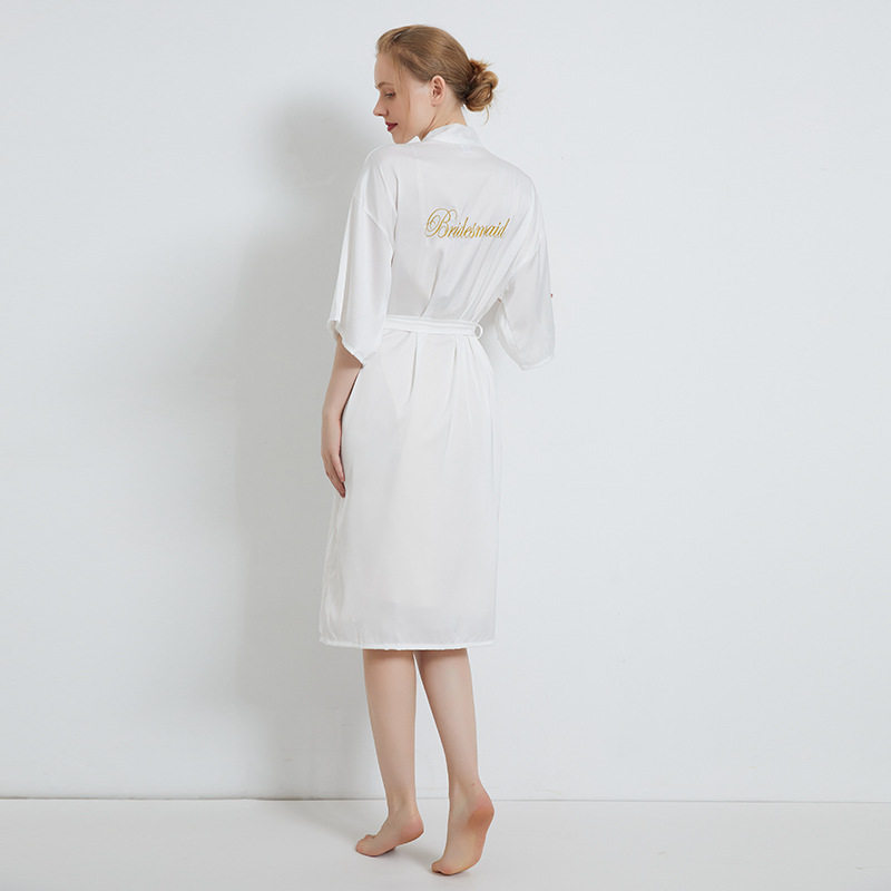 新娘晨袍女夏季长款酒红色丝绸伴娘长裙冰丝性感结婚伴娘化妆睡袍,淘宝优惠券,粉丝福利购,淘宝优惠卷