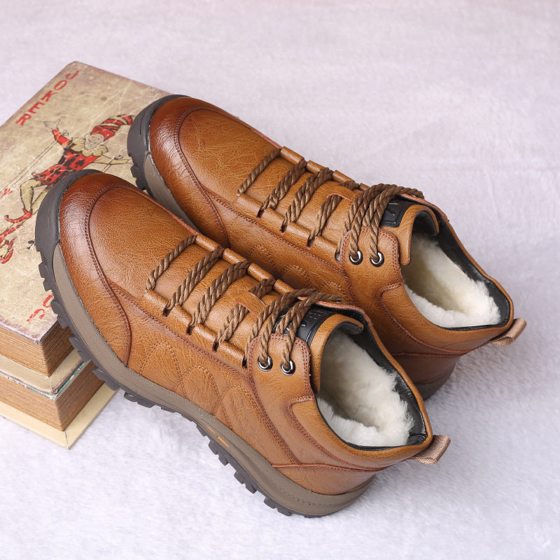 2025特大码男棉鞋45加肥加宽46厚绒雪地靴47大胖脚保暖男士皮靴48,淘宝优惠券,粉丝福利购,淘宝优惠卷