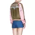Yuan Shanshan với thương hiệu thủy triều nặng nề thêu đồng phục bóng chày dài tay ngắn áo khoác bomber áo khoác nữ mùa xuân và mùa thu - Áo khoác ngắn áo kiểu trung niên hàn quốc Áo khoác ngắn