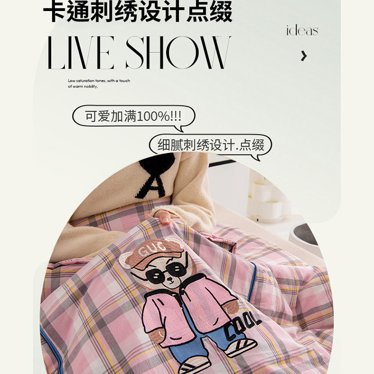 全棉A类卡通母婴级抱枕被子纯棉两用车载办公午休靠垫被子二合一 - 图3