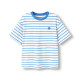 Boys short-sleeved T-shirt striped base shirt