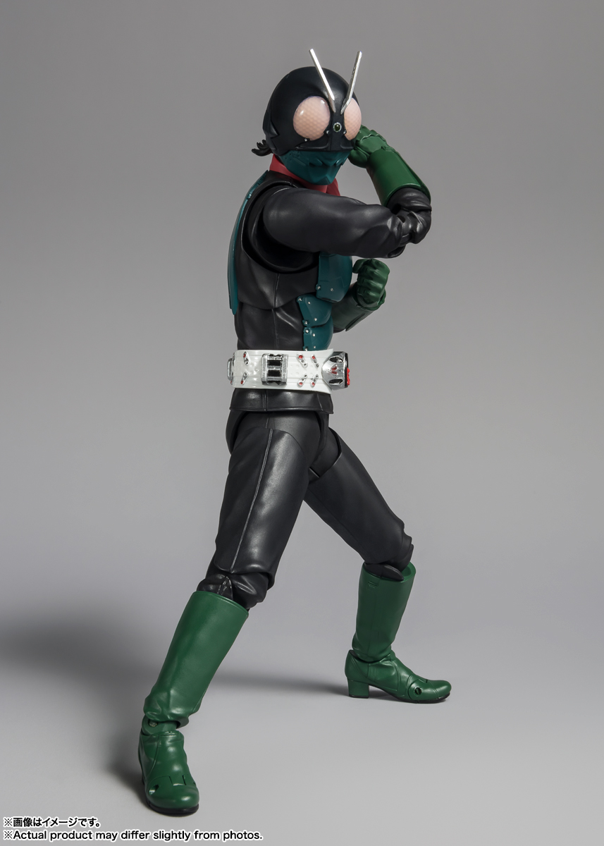 现货 万代 SHF 新假面骑士 一号大衣哥 庵野秀明电影版 可动手办