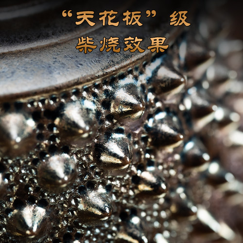 茶神柴烧吴金维柴烧佛陀殊胜法螺茶壶陶壶茶具中式复古纯手工台湾 - 图1