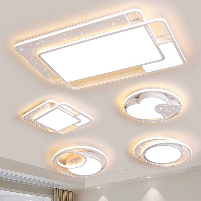 全屋星空吸顶灯套餐现代简约客厅卧室餐厅LED灯气氛家用中山灯具,淘宝优惠券,粉丝福利购,淘宝优惠卷