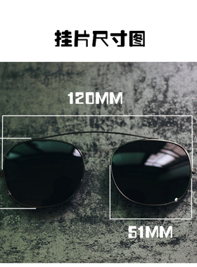 墨镜偏光太川双层复古