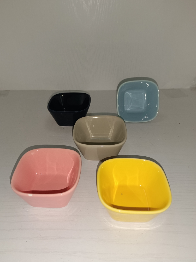 家用小吃四方碟北欧方形干果盘零食盘子创意小碟子坚果盘小碟微瑕 - 图3