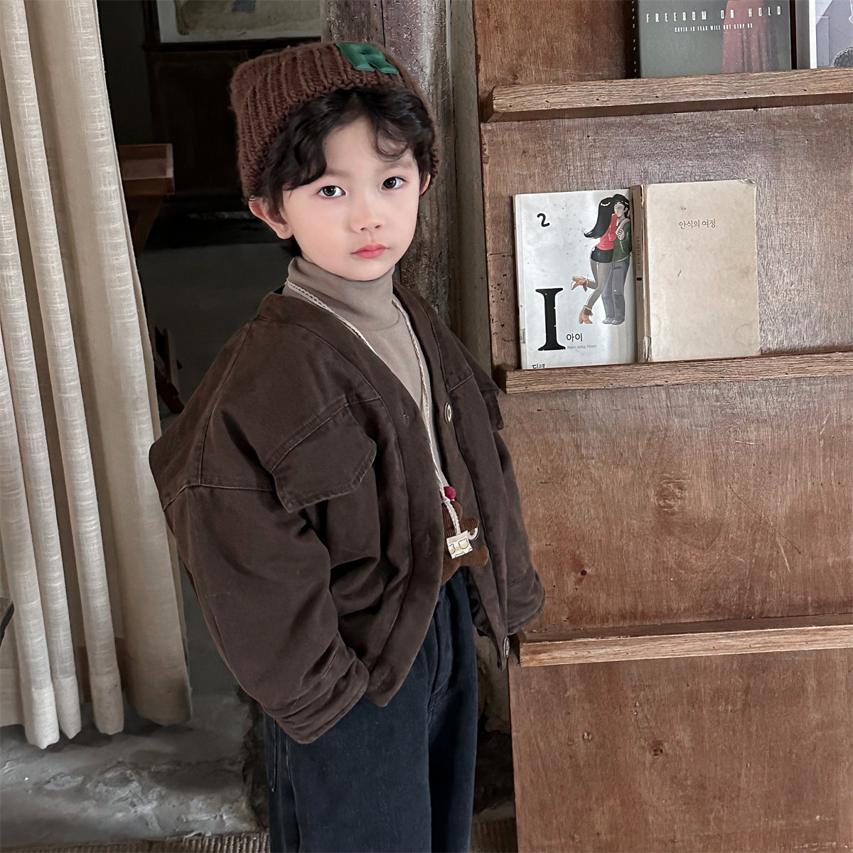 暮晨家新款冬装2025男童加绒半高领打底衫中小童加厚洋气保暖内搭,淘宝优惠券,粉丝福利购,淘宝优惠卷